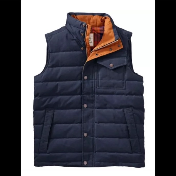 Timberland Men’s MT Davis Waxed Down A1CAD Vest - Picture 2 of 5